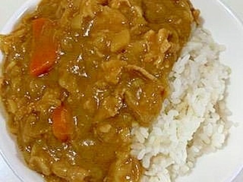 春キャベツと新玉ねぎたっぷり　春カレー